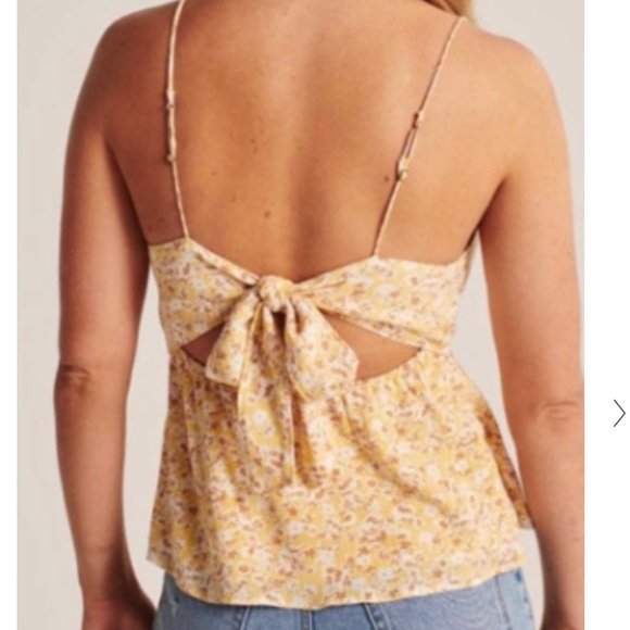 Abercrombie Floral Tie Blouse - XS - Picture 2 of 7